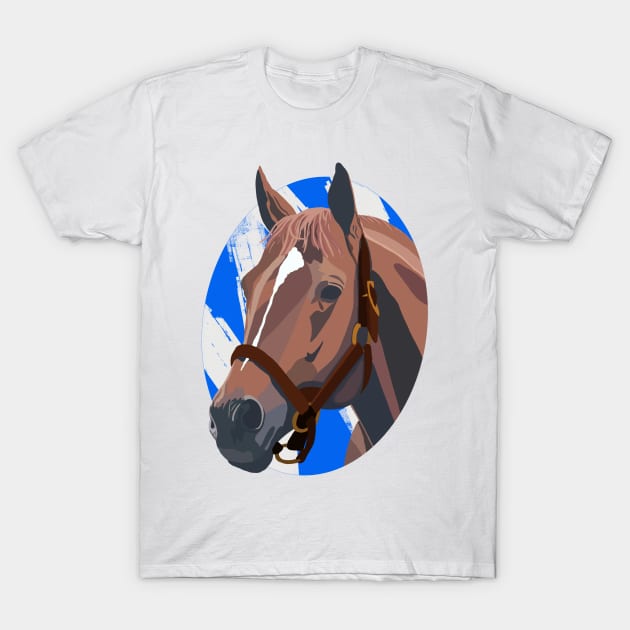 Secretariat T-Shirt by theartsyeq